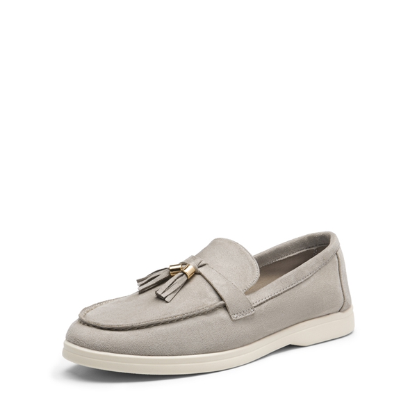 Slip On Casual Loafers - GREY-SUEDE -  0